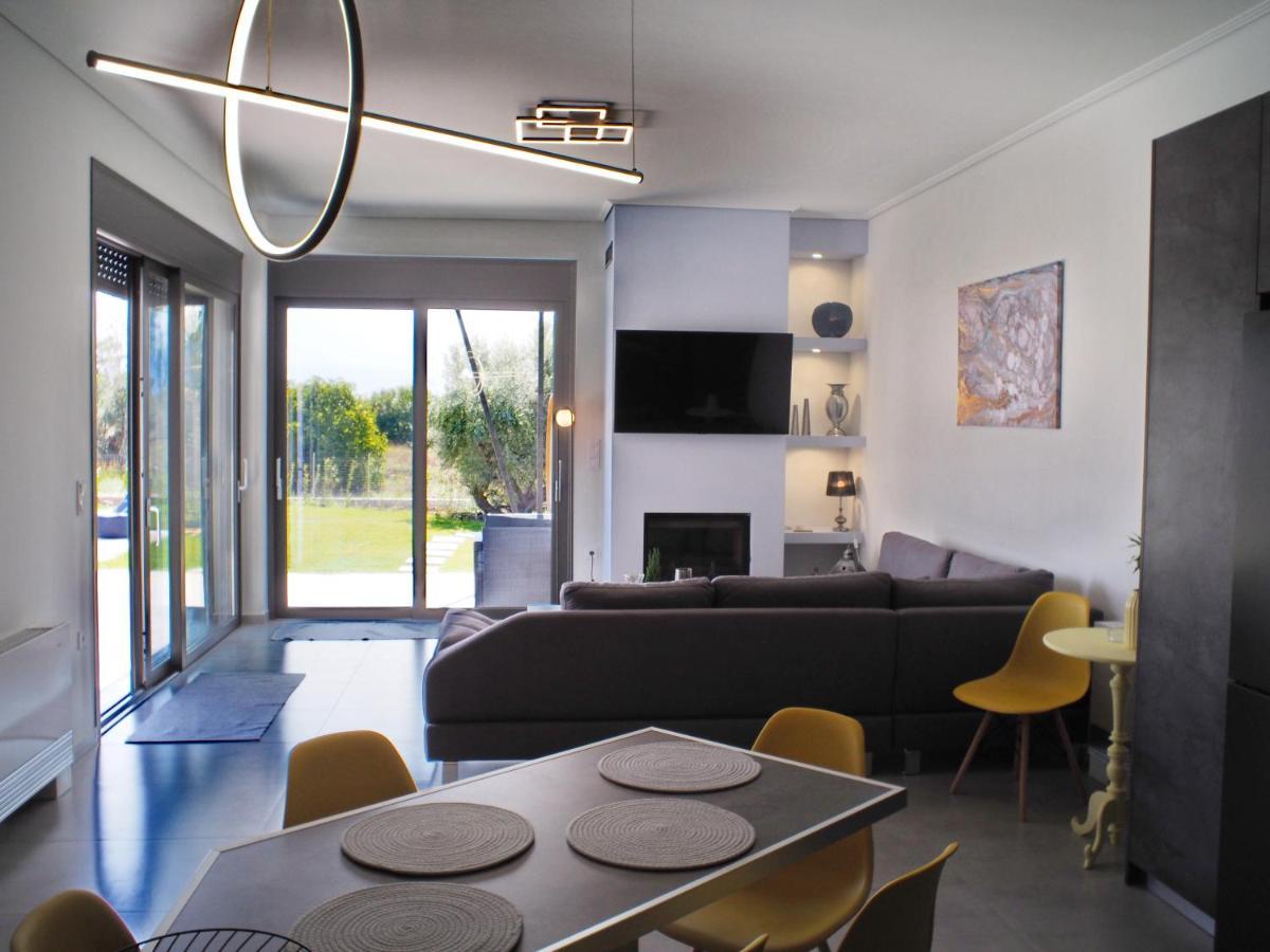 Nostos Luxury Villas With Private Pool In Ναύπακτος Εξωτερικό φωτογραφία